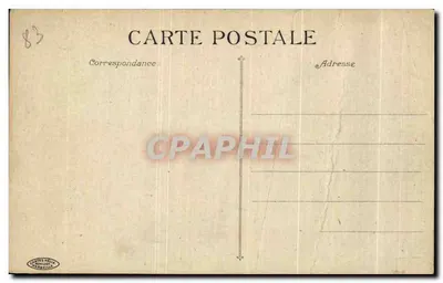 Ollioules - Ruínas do Velho Castelo — Cartes Heitz, n°18 — Verso