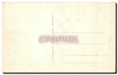 Mont Dore - Lago Chambon — editor: Anciennés dos Arts Pléiomécanicos - Strasbourg, n° 75 — Verso