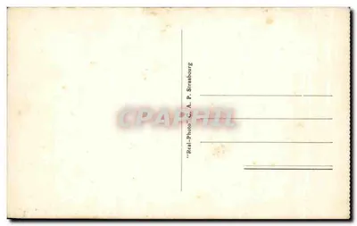 Gorges do Lobo — Rota das Gorges — editor A.P. Strasbourg — Verso