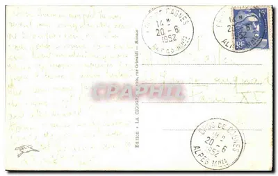 Góry Cians: Wielka Kluza — Piękne miejsca w Alpach Maritimskich — Wydawnictwo «LA CIGOGNE» — Rewers