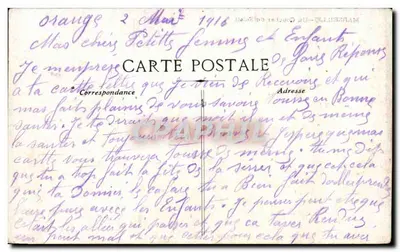 Marseille — Un Coucher de Soleil — Éditeur : C. P. A. Phil — Verso