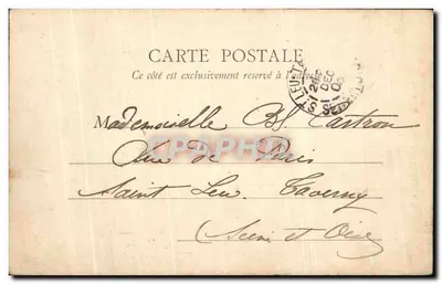 Mantes – Portal da Catedral — B.F., Paris — Verso