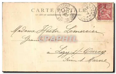 St. Cloud — Wielka kaskada — Wydawca nieznany, nr 10220 — Rewers
