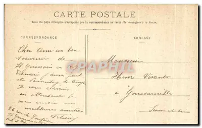 St-GERMAIN-en-LAYE - El Castillo — Editor Morel — Reverso