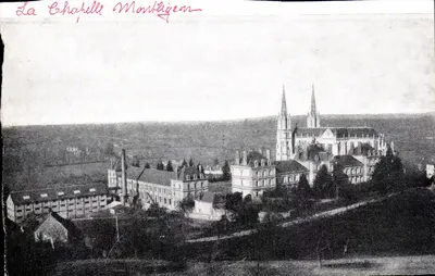 Bilhete postal antigo La Chapelle Montlignon