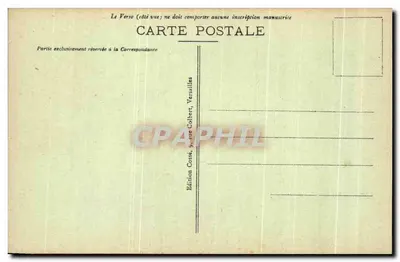 Versailles - O Parque - A Gruta dos Banhos de Apolo — Édition Colbert, Versailles — Verso