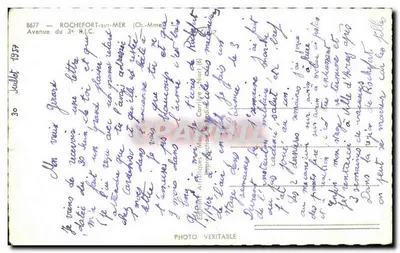 Place de la République — kiosque à journaux et rue commerçante — éditeur A. FLOR — Verso