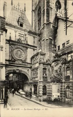 Rouen — La Grosse Horloge — LL.