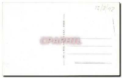 Chartres-sur-Eure — Widok z przeciwświatła i katedra — C.A.P. (47) Paryż — Rewers