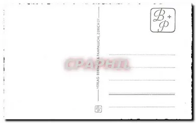 Castelo de Chillon — A grande cozinha — Verlag Beringer & Pampaluchi, Zurique 27 — Verso