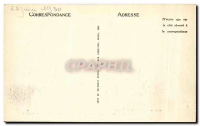 Zamkowiec PIERREFONDS w ruinach — Zbudowany w 1390, jego odbudowa została przeprowadzona w 1858 przez Violet le Duc — LL, n° 225 — Rewers