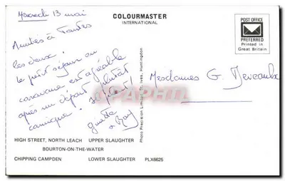 Cotswolds — Przyjemne — Colourmaster International — Rewers