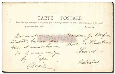 Paray-le-Monial — Interior da Capela do Carmel — N.R. n°68 — Verso