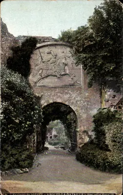 Bilhete postal antigo Environs De Dieppe Arques La bataille