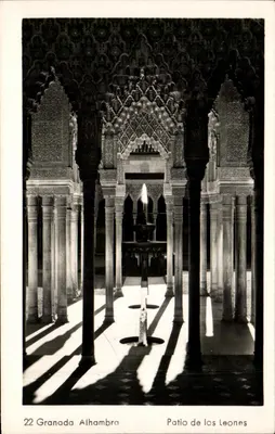 Patio de los Leones — Alhambra, Granada — série 22