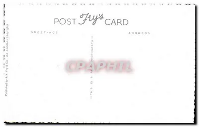 Kolumna Nelsona, Plac Trafalgar, Londyn — D.106 — Wydawca A.V. Fry & Co. Ltd. Londyn — Rewers