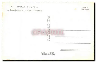 Fécamp — Dziedziniec Honorowy — Wydawnictwo GABY — Rewers