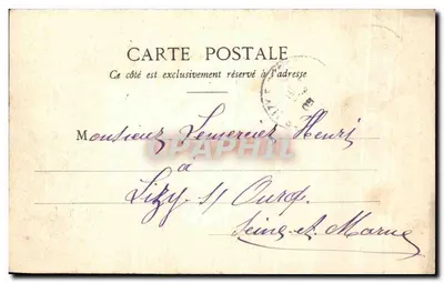 Bouillon — Zamek VII wieku (widok z tyłu) — Charpentier-Richard, wyd. — Rewers