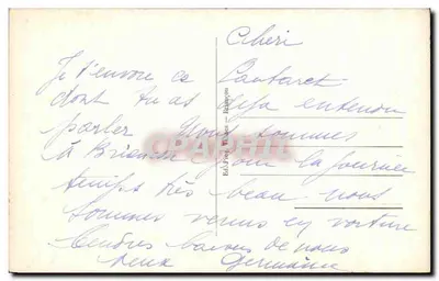 Le Lautaret — Wioska Le Lautaret — LL, nr 282 — Rewers