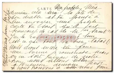 Le Pelvoux (1945") - El Pic Salvador Guillemin (3913") - L'Ailefroide (3880") y el Glaciar Blanco — Tarjeta postal antigua n°6406.7 — Reverso
