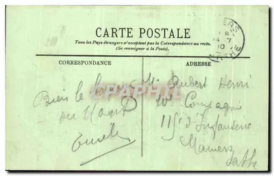 Mont-Saint-Michel — Châtelet i Merveille — LL. — N°46 — Rewers