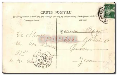 Montbéliard — Portrait de sainte Chantale — Cliché C. R. — Verso