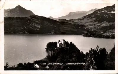 Lago d'Annecy — Castelo de Duingt — LL 369
