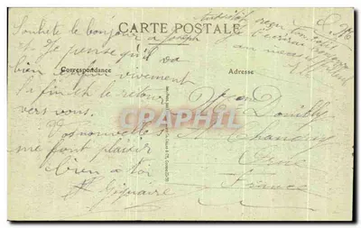 Bilhete postal antigo Corfu Achilleion Monumento da Imperatriz Elisabeth da Áustria Grécia — Verso