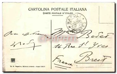Napoli - panorama z S. Martino — Éd. E. Ragozino, Napoli 25672 — Rewers