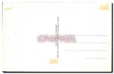 Mauzoleum GALLA PLACIDIA — wnętrze, mozaika z V wieku. Dobry Pasterz — AUX MUSÉES D'EUROPE, PARIS — Rewers