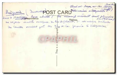 Kingussie z południa — panoramowy widok z mostem i górami — wydawca nieznany, n° 2802 — Rewers