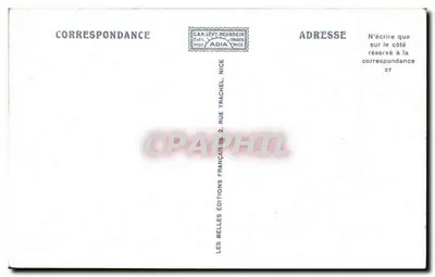 Monako — Muzeum Oceanoograficzne, strona Morza — Adia, n°427 — Rewers