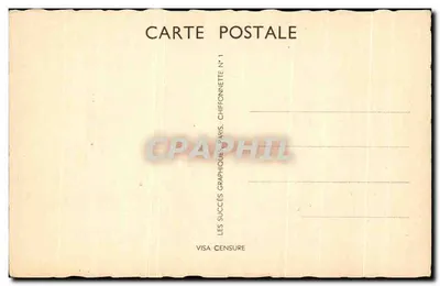 Mujer con lana — Soldado en primer plano — Chiffonnette, París — Reverso
