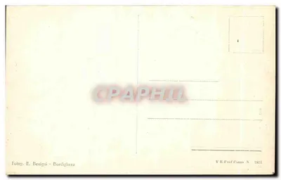 Bordighera — Ospedale Militare di riserva — Fot. E. Benigni — Rewers