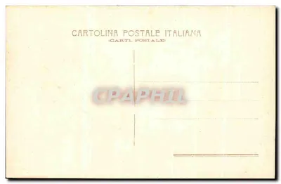 Roma - Vista geral do Ponte e Castelo de S. Ângelo — Cartolina Postale Italiana — Verso