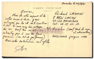 Aven Armand — Na brzegu przepaści — Wydawca nieodczytelny — Rewers