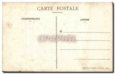 Bilhete postal antigo Haute Alsace Moosch Vista Geral — Verso