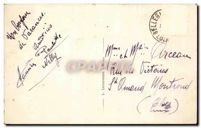 Bellegarde (Loiret) — Ogólny widok Zamek — Rewers