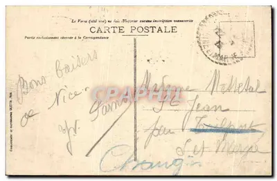 Nice - Jaskinia - Ogród Albert I i Kasyno — Wydawnictwo Giletta, nr 154 — Rewers