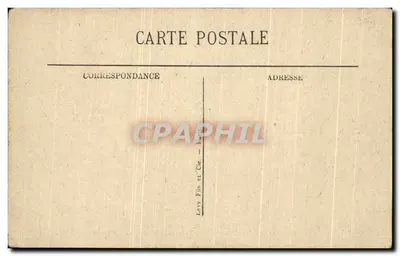 Versailles — Hameau de Trianon : La maison du Seigneur — éditeur Levy Fils et Cie, Halle — Verso