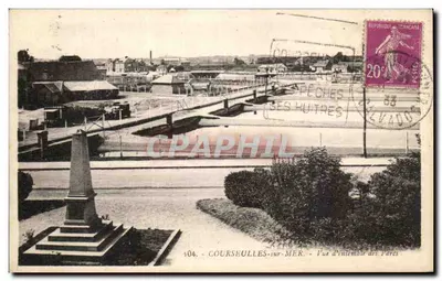 COURSEULLES-sur-MER — Vista geral dos Parques — G. Arraud, editor, Nantes