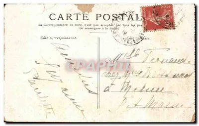 LOURDES — La Virgen coronada — Editor no identificado — Reverso
