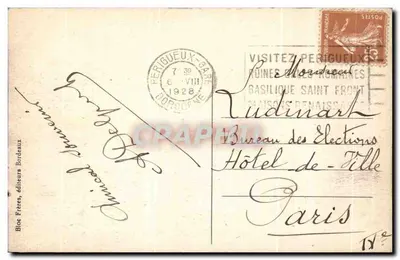 Périgueux — Widok ogólny — Faubourg Saint-Georges — BR — Rewers