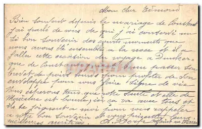 MALO-les-BAINS — Vista da Praia com maré baixa — n° 117 — Verso