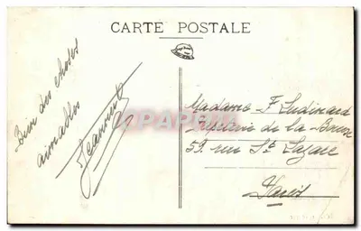 GURGY-le-CHATEAU (Côte-d'Or) — Algemene Uitzicht — Frankrijk, uitgever — Achterkant