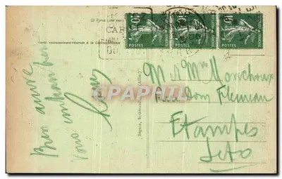 Vichy - Źródło Szpitalne — wydawca Idéal, n° 38r — Rewers