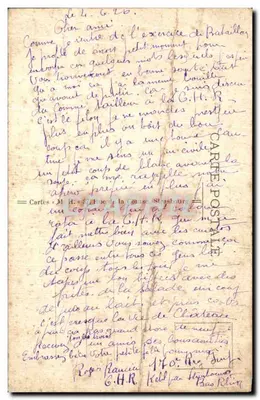Strasbourg - Ninho de Corujas — editor Cartes M. R. Rue de la Tour, Strasbourg, n°602 — Verso