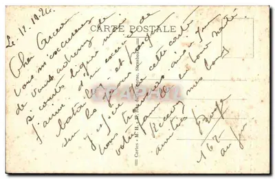 Estrasburgo — Ponte do Corvo — Cartas & Filatelia — Verso
