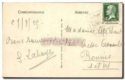 Huelgoat — Ménage de la Vierge — LL, n°18 — Achterkant