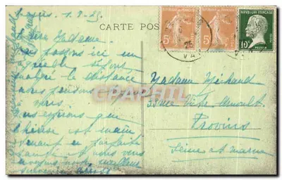 Carcès (Var) — Cascata da Écluse Reynier (Altura: 6 metros) — Editor A. Pélépol — Verso